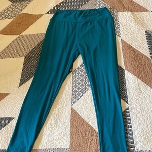 Vibrant Teal Kids Leggings